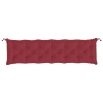 vidaXL Pernă bancă de grădină, roșu vin, 200x50x7 cm, textil oxford vidaXL Pernă bancă de grădină, roșu vin, 200x50x7 cm, textil oxford