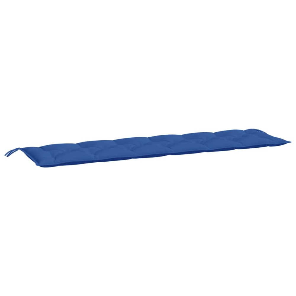 vidaXL Pernă de bancă de grădină, albastru, 200x50x7 cm, textil oxford