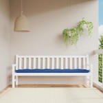 vidaXL Pernă de bancă de grădină, albastru, 200x50x7 cm, textil oxford vidaXL Pernă de bancă de grădină, albastru, 200x50x7 cm, textil oxford
