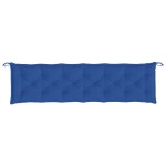 vidaXL Pernă de bancă de grădină, albastru, 200x50x7 cm, textil oxford vidaXL Pernă de bancă de grădină, albastru, 200x50x7 cm, textil oxford