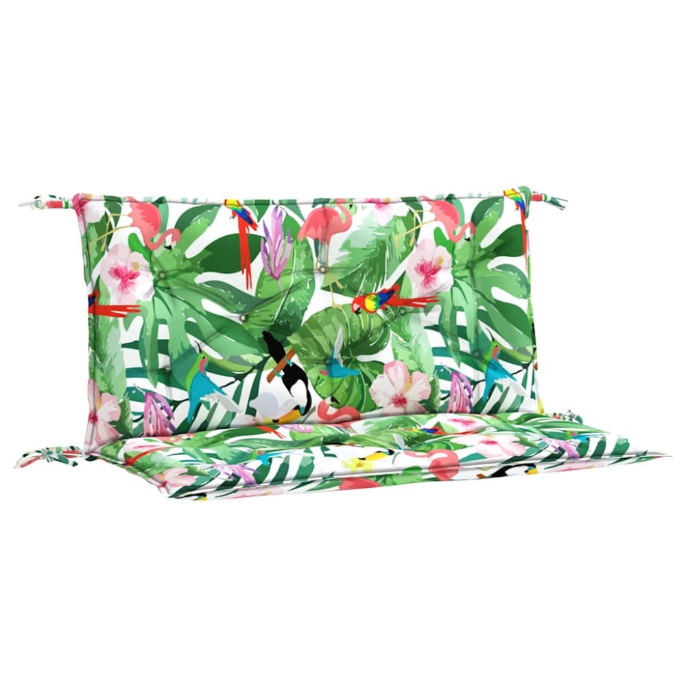 vidaXL Perne bancă de grădină 2 buc. multicolor 100x50x7 cm textil