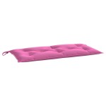 vidaXL Perne bancă de grădină 2 buc. roz 100x50x7 cm textil