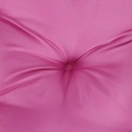 vidaXL Perne bancă de grădină 2 buc. roz 100x50x7 cm textil