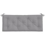 vidaXL Perne bancă de grădină 2 buc., gri, 120x50x7cm, țesătură oxford