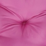 vidaXL Perne bancă de grădină 2 buc. roz 120x50x7 cm textil