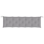 vidaXL Perne bancă de grădină 2 buc., gri, 180x50x7cm, țesătură oxford