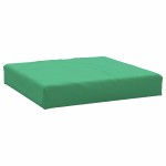 vidaXL Perne pentru canapea din paleți, 3 buc., verde, textil