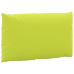 vidaXL Perne pentru canapea din paleți, 3 buc., verde aprins, textil