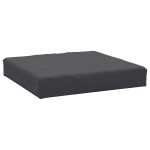 vidaXL Pernă de podea pentru paleți, antracit, 60x60x9,5 cm, textil vidaXL Pernă de podea pentru paleți, antracit, 60x60x9,5 cm, textil