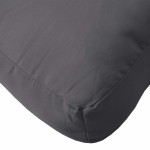 vidaXL Pernă de podea pentru paleți, antracit, 60x60x9,5 cm, textil vidaXL Pernă de podea pentru paleți, antracit, 60x60x9,5 cm, textil