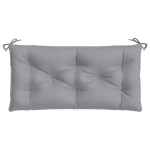 vidaXL Pernă pentru bancă de grădină gri, 110x50x7 cm, material oxford