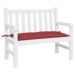 vidaXL Pernă bancă de grădină, roșu vin, 110x50x7 cm, material oxford vidaXL Pernă bancă de grădină, roșu vin, 110x50x7 cm, material oxford