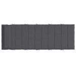vidaXL Pernă de șezlong, antracit, 180x60x4 cm, textil Oxford vidaXL Pernă de șezlong, antracit, 180x60x4 cm, textil Oxford