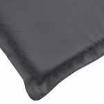 vidaXL Pernă de șezlong, antracit, 180x60x4 cm, textil Oxford vidaXL Pernă de șezlong, antracit, 180x60x4 cm, textil Oxford