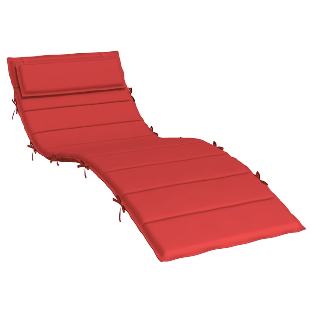 vidaXL Pernă de șezlong, roșu, 180x60x4 cm, textil Oxford