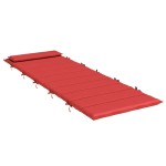 vidaXL Pernă de șezlong, roșu, 180x60x4 cm, textil Oxford vidaXL Pernă de șezlong, roșu, 180x60x4 cm, textil Oxford