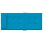 vidaXL Perne de scaun cu spătar înalt, 6 buc, bleu, țesătură Oxford