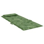 vidaXL Perne de scaun spătar înalt, 6 buc, model frunze, textil Oxford