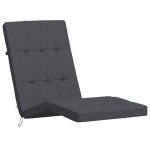 vidaXL Perne scaun de terasă, 2 buc, antracit, țesătură Oxford vidaXL Perne scaun de terasă, 2 buc, antracit, țesătură Oxford