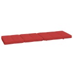 vidaXL Perne scaun de terasă, 2 buc, roșu, țesătură Oxford vidaXL Perne scaun de terasă, 2 buc, roșu, țesătură Oxford
