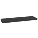 vidaXL Perne scaun de terasă, 2 buc, negru, țesătură Oxford vidaXL Perne scaun de terasă, 2 buc, negru, țesătură Oxford