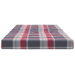 vidaXL Perne scaun de terasă, 2 buc, roșu, carouri, textil Oxford vidaXL Perne scaun de terasă, 2 buc, roșu, carouri, textil Oxford
