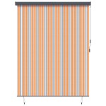 vidaXL Jaluzea Rulou de Exterior Galben și albastru 200 x 250 cm vidaXL Jaluzea Rulou de Exterior Galben și albastru 200 x 250 cm
