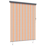 vidaXL Jaluzea Rulou de Exterior Galben și albastru 200 x 250 cm vidaXL Jaluzea Rulou de Exterior Galben și albastru 200 x 250 cm