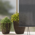 vidaXL Jaluzea Rulou de Exterior Manual Antracit 200 x 250 cm țesătură vidaXL Jaluzea Rulou de Exterior Manual Antracit 200 x 250 cm țesătură