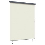 vidaXL Jaluzea Rulou de Exterior Striped Crem 200 x 250 cm țesătură vidaXL Jaluzea Rulou de Exterior Striped Crem 200 x 250 cm țesătură