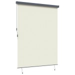 vidaXL Jaluzea Rulou de Exterior Striped Crem 200 x 250 cm țesătură vidaXL Jaluzea Rulou de Exterior Striped Crem 200 x 250 cm țesătură