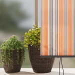 vidaXL Jaluzea Rulou de Exterior Galben și albastru 220 x 250 cm vidaXL Jaluzea Rulou de Exterior Galben și albastru 220 x 250 cm