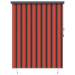 vidaXL Jaluzea Rulou de Exterior portocaliu și maro 220 x 250 cm vidaXL Jaluzea Rulou de Exterior portocaliu și maro 220 x 250 cm