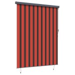 vidaXL Jaluzea Rulou de Exterior portocaliu și maro 220 x 250 cm vidaXL Jaluzea Rulou de Exterior portocaliu și maro 220 x 250 cm