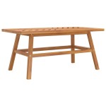vidaXL Măsuță de cafea 100x50x45 cm din lemn masiv de acacia vidaXL Măsuță de cafea 100x50x45 cm din lemn masiv de acacia