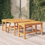 vidaXL Măsuță de cafea 100x50x45 cm din lemn masiv de acacia vidaXL Măsuță de cafea 100x50x45 cm din lemn masiv de acacia