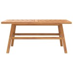 vidaXL Măsuță de cafea 100x50x45 cm din lemn masiv de acacia vidaXL Măsuță de cafea 100x50x45 cm din lemn masiv de acacia