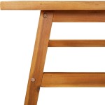 vidaXL Măsuță de cafea 100x50x45 cm din lemn masiv de acacia vidaXL Măsuță de cafea 100x50x45 cm din lemn masiv de acacia