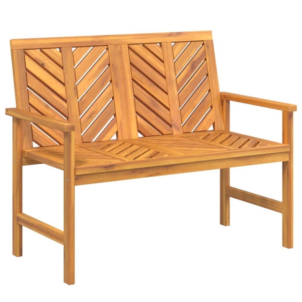 vidaXL Bancă de grădină, 109 cm, lemn masiv de acacia