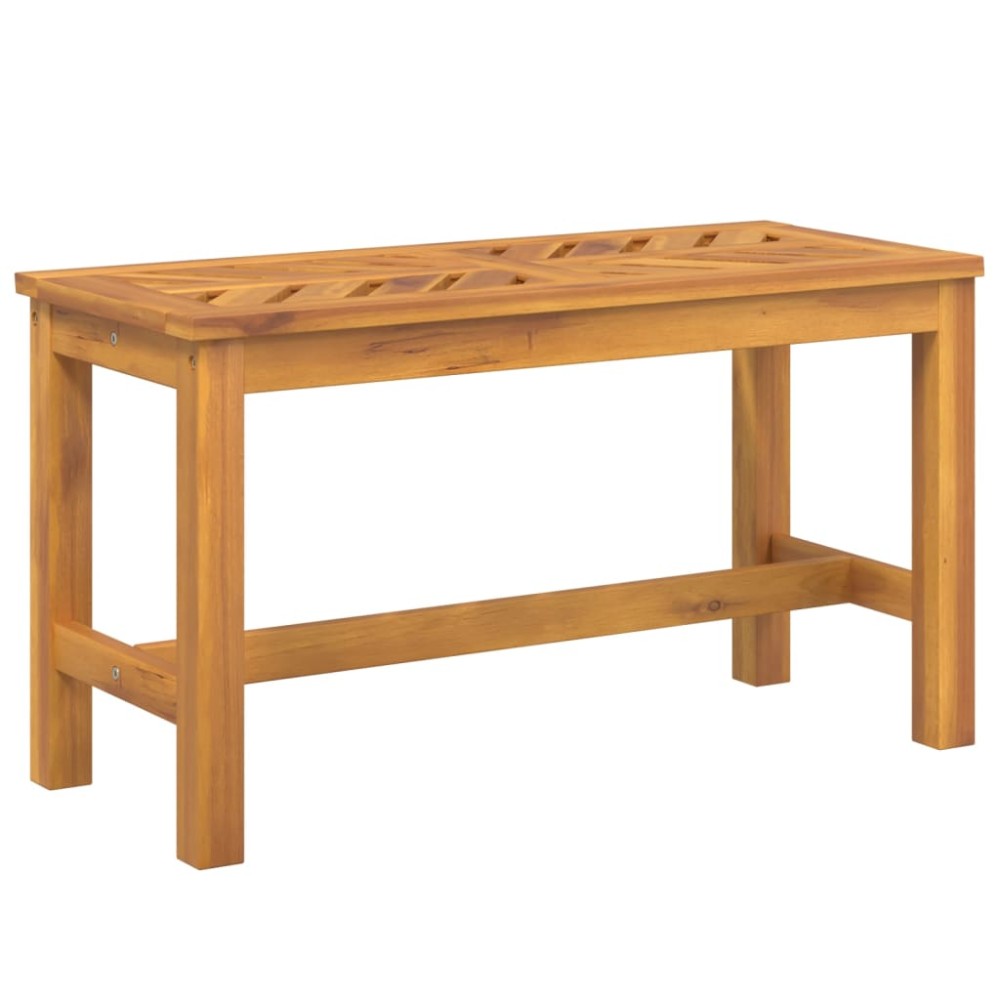 vidaXL Bancă de grădină, 80 cm, lemn masiv de acacia
