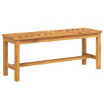 vidaXL Bancă de grădină 110 cm din lemn masiv de acacia vidaXL Bancă de grădină 110 cm din lemn masiv de acacia