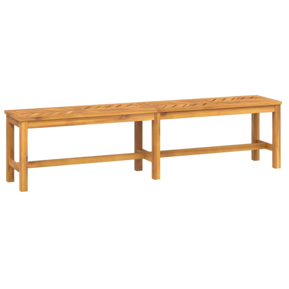 vidaXL Bancă de grădină, 180 cm, lemn masiv de acacia