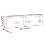 vidaXL Bancă de grădină, 180 cm, lemn masiv de acacia vidaXL Bancă de grădină, 180 cm, lemn masiv de acacia