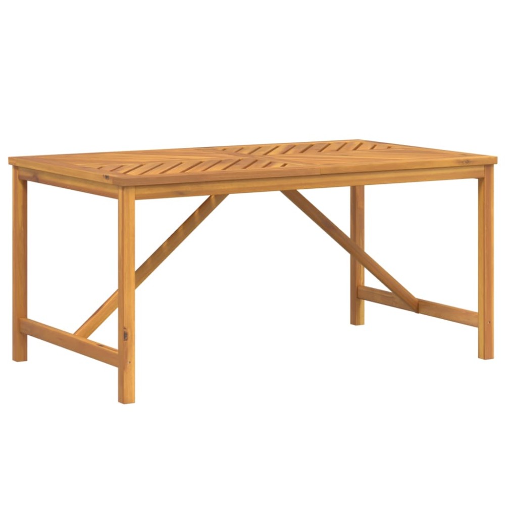 vidaXL Masă de grădină, 150x90x74 cm, lemn masiv de acacia