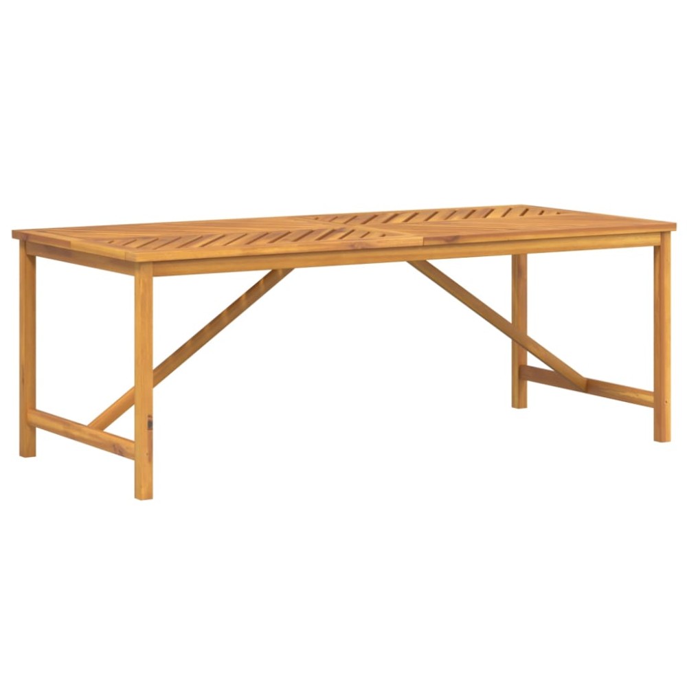 vidaXL Masa de sufragerie grădină 200x90x74 cm, lemn masiv de acacia