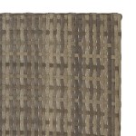 vidaXL Masă de bistro pliabilă, gri, 45x35x32 cm, poliratan vidaXL Masă de bistro pliabilă, gri, 45x35x32 cm, poliratan