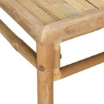 vidaXL Masă de grădină, 65x55x30 cm, bambus vidaXL Masă de grădină, 65x55x30 cm, bambus