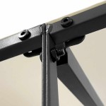 vidaXL Baldachin, crem, 4x3 m 180 g/m², țesătură și oțel