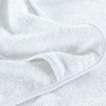 vidaXL Prosoape de plajă, 2 buc., alb, 75x200 cm, textil 400 GSM vidaXL Prosoape de plajă, 2 buc., alb, 75x200 cm, textil 400 GSM