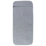 vidaXL Prosoape de plajă, 2 buc., gri, 60x135 cm, textil 400 GSM vidaXL Prosoape de plajă, 2 buc., gri, 60x135 cm, textil 400 GSM